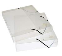 Boite de classement exabox dos 60mm polypropylene crystal