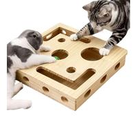 Boîte De Jeu Griffoir Enrichissante Pour Chat - Lime À Interactive | Coffret De Récréation Pour - Pour Soin Chat Meuble Canapé Tapis Coin Intérieur