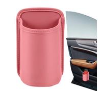 Boîte De Rangement Pour Siège Arrière En PU - Organisateur Anti-Renversement Et Gain De Place Pour Bouteilles, Clés, Petits Objets, Tickets Et Téléphones | Porte-Gobelet Pour Voiture,
