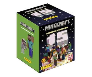 Boîte de Stickers - PANINI - Minecraft 3 (15eme anniversaire) - 36 pochettes (180 stickers)