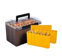 Boîte Pêche | Boîte à Leurres 24 cm | ABS Résistant avec Compartiments Multiples | Rangement Compact pour Accessoires, Appâts, Crochets, Lignes, Pêcheur ou Cadeau Idéal