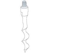 Boj 09921302 Olaneta - Juego de 6 mechones macho, color plateado