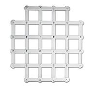 BOJ Salvamantel Extensible, Salvamantel para Olla, Acero Inoxidable, Fabricado en Guipúzcoa, 27x26cm