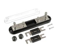 BOJACK ANL Supporto Fusibile con Fusibile ANL 350 Amp, Blocco Fusibile ANL con Fusibile 2Pcs 350A ANL, Morsetti M10 Corrente massima 750A, per Camion, Auto, Navi, ecc.