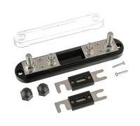 BOJACK ANL Supporto Fusibile con Fusibile ANL 500 Amp, Blocco Fusibile ANL con Fusibile 2Pcs 500A ANL, Morsetti M10 Corrente massima 750A, per Camion, Auto, Navi, ecc.