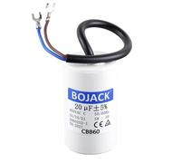 BOJACK CBB60 20uf 450V 50/60HZ Condensador de arranque Motor, condensador de funcionamiento del motor, SH Condensadores, Condensador de supresión, con alambre