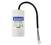 BOJACK CBB60 45uf 450V 50/60HZ Condensador de arranque Motor, condensador de funcionamiento del motor, SH Condensadores, Condensador de supresión, con alambre