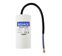 BOJACK CBB60 50uf 450V 50/60HZ Condensador de arranque Motor, condensador de funcionamiento del motor, SH Condensadores, Condensador de supresión, con alambre