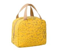 BOJHGO Bolsa de almuerzo 3 uds., bolso enfriador lona aislado, caja térmica papel aluminio for comida, contenedor for cena Picnic escolar familiar