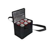 BOJHGO Bolsas térmicas aisladas for almuerzo, bolsas plegables portátiles for pícnic al aire libre, paquete de hielo, papel aluminio for alimentos, 3 uds
