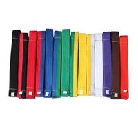 BOJHGO Cinturones de Taekwondo Multicolores for Adultos, cinturón Karate, Cinta for la Cintura, Artes Marciales, Judo, Negro, marrón, Morado, Naranja, 2 uds., 160cm-320cm(Blue,300cm)