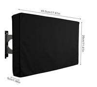 BOJHGO Funda for TV de exterior, funda colgar muebles, impermeable, protector pantalla plana resistente a la intemperie(46 to 48 inches)