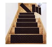 BOJHGO Juego de 5/10 Alfombrillas Autoadhesivas for escaleras, Antideslizantes y con absorción Agua for Interiores Hogar y Cocina(Color 37,76x20cm 5piece)