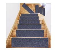 BOJHGO Juego de 5/10 Alfombrillas Autoadhesivas for escaleras, Antideslizantes y con absorción Agua for Interiores Hogar y Cocina(Color 22,76x20cm 10piece)
