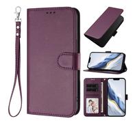 bojioderf Compatible con Fairphone 6 / Gen. 6 Funda Protectora con Ranura para Tarjetas, Cierre magnético y Soporte Violet