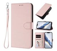 bojioderf Compatible con Fairphone 6 / Gen. 6 Funda Protectora con Ranura para Tarjetas, Cierre magnético y Soporte Pink