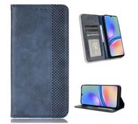 bojioderf Compatible con OPPO Reno12 5G CPH2625 Phone Funda,Magnetic Closure Flip Stand Card Slots Wallet Case Blue