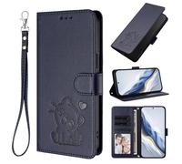 bojioderf Compatible con Vivo Y36,Compatible con Vivo Y27 5G / Y27s / Y77t / Y100i Étui pour téléphone Avec Porte-Cartes Support rabattable Blue