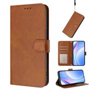 bojioderf Funda Compatible con Fairphone 6 / Gen. 6 Cuero PU Ranura para Tarjetas Cartera Cierre magnético Brown