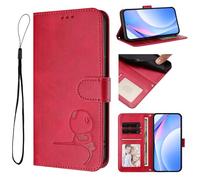 bojioderf Funda Compatible con Fairphone 6 / Gen. 6 Cuero PU Ranura para Tarjetas Cartera Soporte abatible Cierre magnéticoRosered