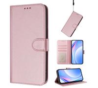 bojioderf Funda Compatible con Sharp Aquos P6,Compatible con Sharp Aquos R6 SH-51B / R6G A101SH/SH-M22 Cuero PU Ranura para Tarjetas Cartera Cierre magnético Pink