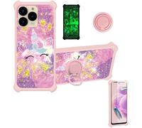bojioderf Funda Compatible para Ace Buzz 7 Note Funda Case Carcasa Soporte Cover [con 9H Dureza HD Protector Pantalla] PC + Silicona Soporte JSF-DJs
