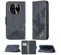 bojioderf Funda Compatible para Blackview Oscal Tiger 8 Funda Case Carcasa Soporte [con 9H Dureza HD Protector Pantalla] BF04 Black