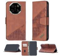 bojioderf Funda Compatible para Blackview Shark 6 5G Funda Case Carcasa Soporte [con 9H Dureza HD Protector Pantalla] BF04 Brown