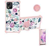 bojioderf Funda Compatible para Logic L55v Funda Case Carcasa Soporte Cover [con 9H Dureza HD Protector Pantalla] PC + Silicona Soporte IMDF-HUA3