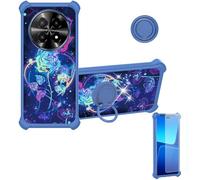 bojioderf Funda Compatible para Logic L66F Funda Case Carcasa Soporte Cover [con 9H Dureza HD Protector Pantalla] PC + Silicona Soporte IMDL-LMG