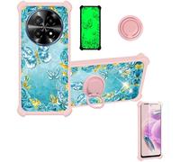 bojioderf Funda Compatible para Logic L66F Funda Case Carcasa Soporte Cover [con 9H Dureza HD Protector Pantalla] PC + Silicona Soporte JSF-YHD