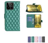 bojioderf Funda Compatible para myPhone N23 Plus Funda Case Carcasa Soporte [con 9H Dureza HD Protector Pantalla] XXF Green