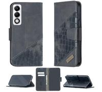 bojioderf Funda Compatible para OPPO A5M Cph2727 Funda Case Carcasa Soporte [con 9H Dureza HD Protector Pantalla] BF04 Black
