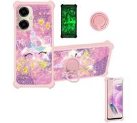 bojioderf Funda Compatible para Pinwheel Genesis 3 Funda Case Carcasa Soporte Cover [con 9H Dureza HD Protector Pantalla] PC + Silicona Soporte JSF-DJs