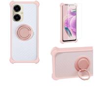 bojioderf Funda Compatible para Pinwheel Genesis 3 Funda Case Carcasa Soporte Cover [con 9H Dureza HD Protector Pantalla] PC + Silicona Soporte CSKB-Fen