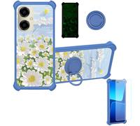 bojioderf Funda Compatible para Pinwheel Genesis 3 Funda Case Carcasa Soporte Cover [con 9H Dureza HD Protector Pantalla] PC + Silicona Soporte YGL-CJ