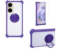 bojioderf Funda Compatible para Pinwheel Genesis 3 Funda Case Carcasa Soporte Cover [con 9H Dureza HD Protector Pantalla] PC + Silicona Soporte CSKB-ZI
