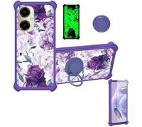 bojioderf Funda Compatible para Pinwheel Genesis 3 Funda Case Carcasa Soporte Cover [con 9H Dureza HD Protector Pantalla] PC + Silicona Soporte YGZ-ZSH