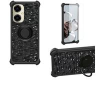 bojioderf Funda Compatible para Pinwheel Genesis 3 Funda Case Carcasa Soporte Cover [con 9H Dureza HD Protector Pantalla] PC + Silicona Soporte TZZH-Hei