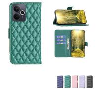 bojioderf Funda Compatible para Realme 14T 5G Funda Case Carcasa Soporte [con 9H Dureza HD Protector Pantalla] XXF Green
