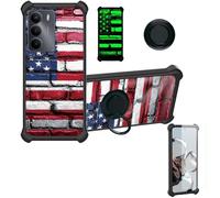 bojioderf Funda Compatible para Realme C73 5G Rmx3945 Funda Case Carcasa Soporte Cover [con 9H Dureza HD Protector Pantalla] PC + Silicona Soporte YGH-GQ
