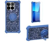 bojioderf Funda Compatible para Spc Discovery 3 Pro Funda Case Carcasa Soporte Cover [con 9H Dureza HD Protector Pantalla] PC + Silicona Soporte TZZH-LAN