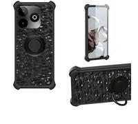 bojioderf Funda Compatible para SPC Discovery 3 SE Funda Case Carcasa Soporte Cover [con 9H Dureza HD Protector Pantalla] PC + Silicona Soporte TZZH-Hei