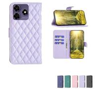 bojioderf Funda Compatible para Symphony Z72 Funda Case Carcasa Soporte [con 9H Dureza HD Protector Pantalla] XXF Purple