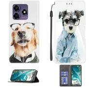 bojioderf Funda Compatible para Symphony Z72 Funda Case Carcasa Soporte [con 9H Dureza HD Protector Pantalla] CPT52