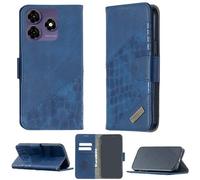 bojioderf Funda Compatible para Symphony Z72 Funda Case Carcasa Soporte [con 9H Dureza HD Protector Pantalla] BF04 Blue