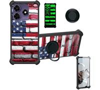 bojioderf Funda Compatible para Symphony Z72 Funda Case Carcasa Soporte Cover [con 9H Dureza HD Protector Pantalla] PC + Silicona Soporte YGH-GQ