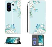 bojioderf Funda Compatible para Vivo X200 Fe V2505 V2503 Funda Case Carcasa Soporte [con 9H Dureza HD Protector Pantalla] CPT8