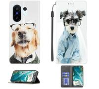 bojioderf Funda Compatible para Vivo X200 Fe V2505 V2503 Funda Case Carcasa Soporte [con 9H Dureza HD Protector Pantalla] CPT52