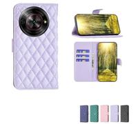 bojioderf Funda Compatible para Zte Nubia Focus Z2455 Funda Case Carcasa Soporte [con 9H Dureza HD Protector Pantalla] XXF Purple